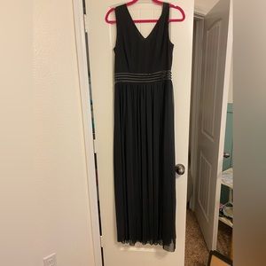 Black maxi dress